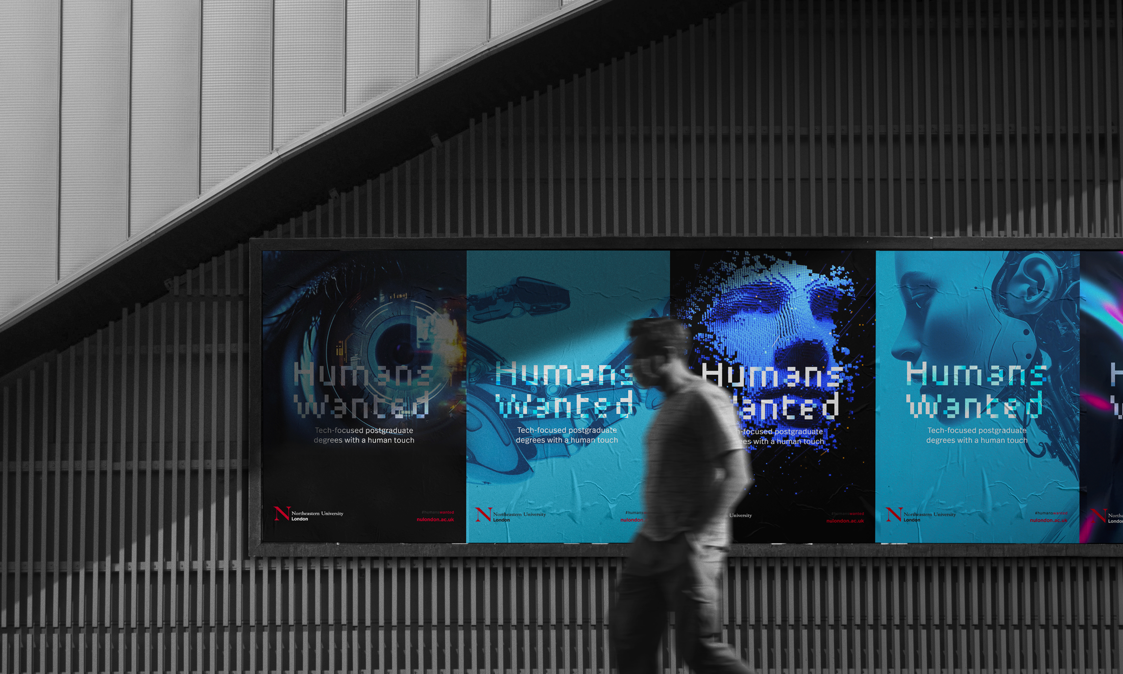 NU London Humans Wanted campaign