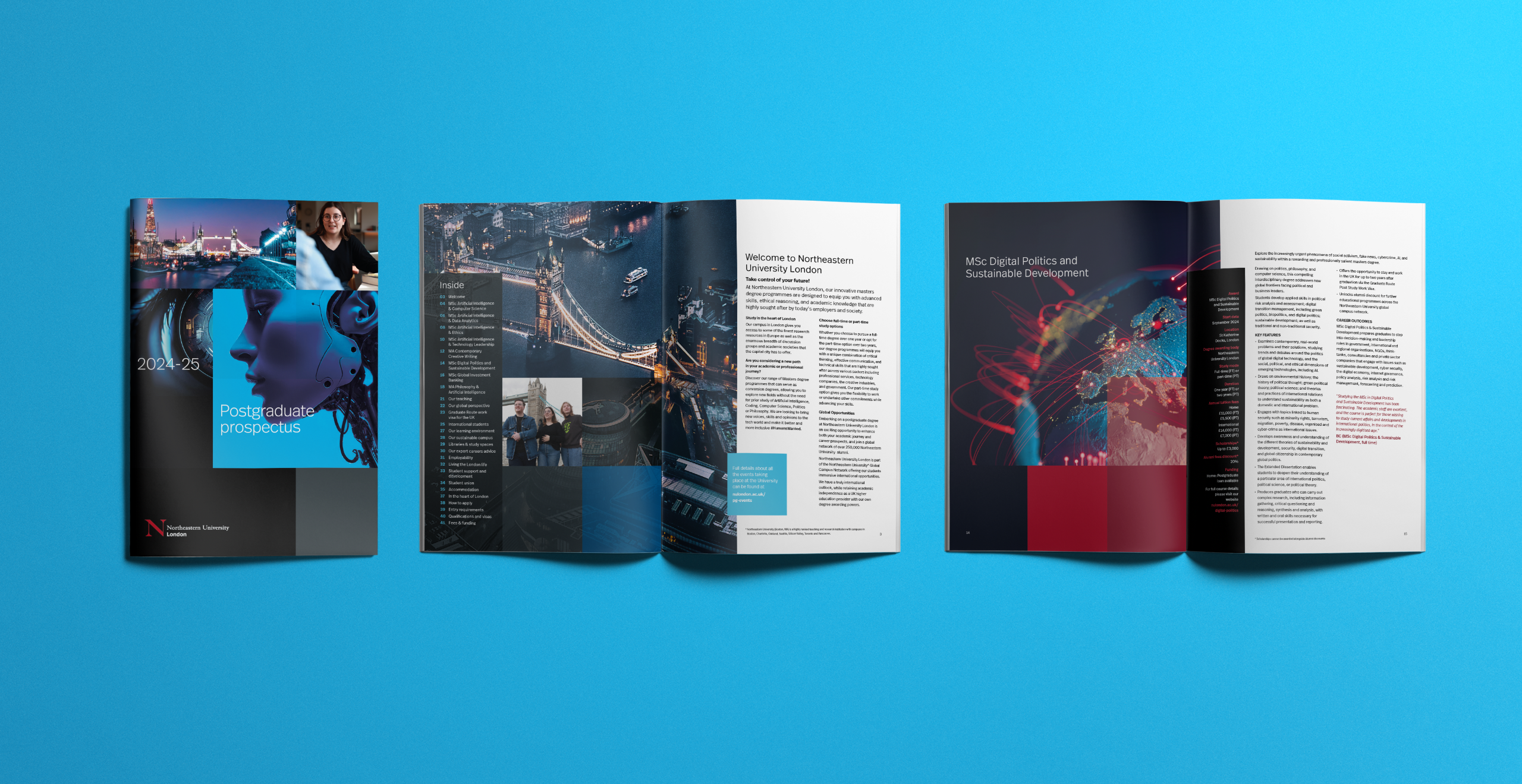 NU London Postgraduate prospectus